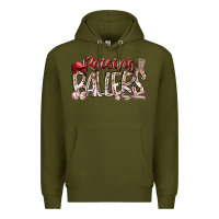 Army Green Raising Ballers Premium Hoodie - RacoonDesign