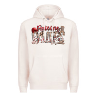 Pale Pink Raising Ballers Premium Hoodie - RacoonDesign