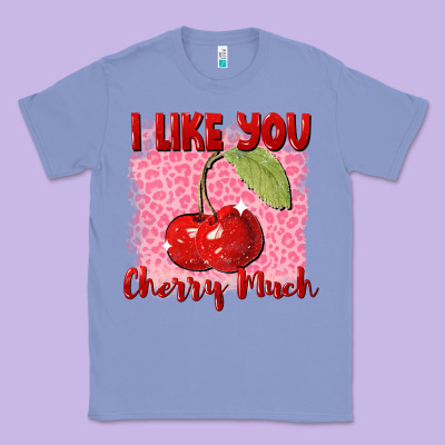 I Like You Cherry Much Classic Tee Designed By Fadigitalartstudio