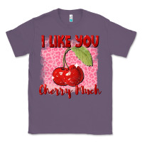 Lavender i like you cherry much Classic Tee - FaDigitalArtStudio