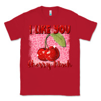 Red i like you cherry much Classic Tee - FaDigitalArtStudio