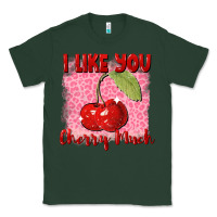 Sports Green i like you cherry much Classic Tee - FaDigitalArtStudio