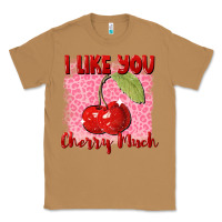 Toasted Coconut i like you cherry much Classic Tee - FaDigitalArtStudio