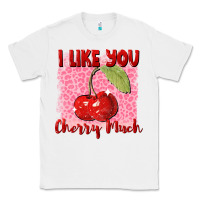 White i like you cherry much Classic Tee - FaDigitalArtStudio