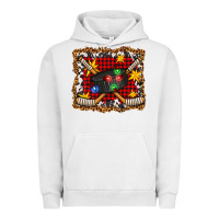 Pigment Lunar Rock hockey christmas with lights and stars Urban Hoodie - FaDigitalArtStudio