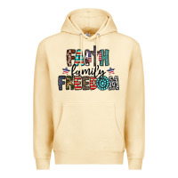 Pina Colada faith family freedom Premium Hoodie - CowhideDigitalArt