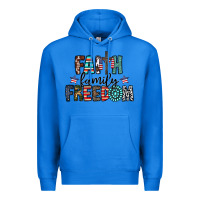 True Royal faith family freedom Premium Hoodie - CowhideDigitalArt