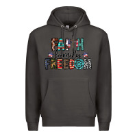 Smoke faith family freedom Premium Hoodie - CowhideDigitalArt
