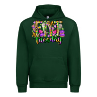 Forest Green fat tuesday Urban Hoodie - RacoonDesign