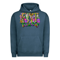 Pigment Midnight Navy fat tuesday Urban Hoodie - RacoonDesign
