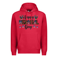 Cardinal happy memorial day Premium Hoodie - CowhideDigitalArt