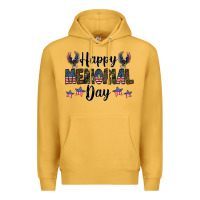 Mustard happy memorial day Premium Hoodie - CowhideDigitalArt