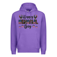 Purple happy memorial day Premium Hoodie - CowhideDigitalArt