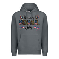 Rock happy memorial day Premium Hoodie - CowhideDigitalArt