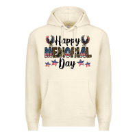 Sandshell happy memorial day Premium Hoodie - CowhideDigitalArt