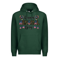 Sports Green happy memorial day Premium Hoodie - CowhideDigitalArt