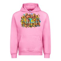 Fuchsia Pink girl mama Urban Hoodie - RacoonDesign