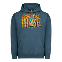 Pigment Midnight Navy girl mama Urban Hoodie - RacoonDesign