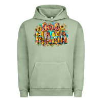 Pigment Oil Green girl mama Urban Hoodie - RacoonDesign