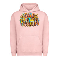 Pigment Salmon girl mama Urban Hoodie - RacoonDesign