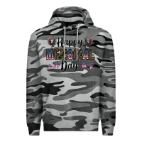 Slate Camo happy memorial day Premium Hoodie - CowhideDigitalArt