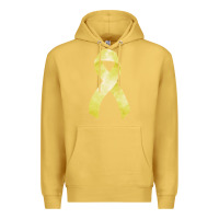 Antique Gold sarcoma or bone cancer ribbon Premium Hoodie - FaDigitalArtStudio