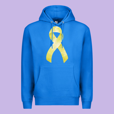 Sarcoma Or Bone Cancer Ribbon Premium Hoodie Designed By Fadigitalartstudio
