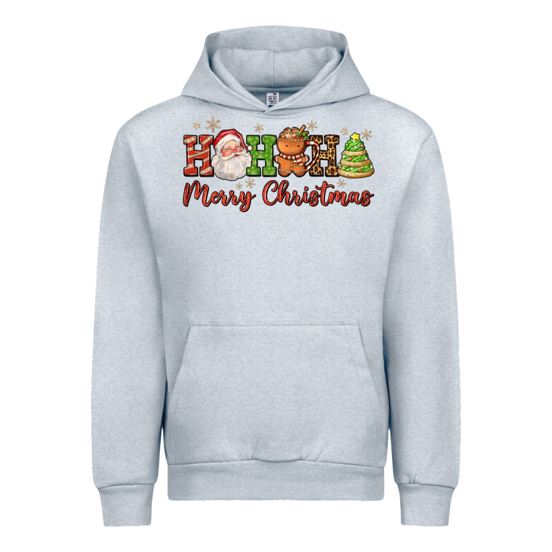 Hohoho Merry Christmas Santa Coffee Cup Tree Cooki Urban Hoodie by FaDigitalArtStudio | Teevron