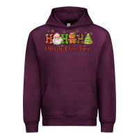 Mauve Wine hohoho merry christmas santa coffee cup tree cooki Urban Hoodie - FaDigitalArtStudio