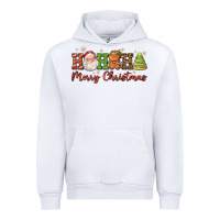 White hohoho merry christmas santa coffee cup tree cooki Urban Hoodie - FaDigitalArtStudio