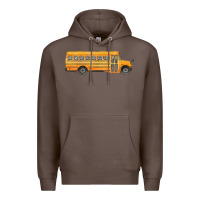 Coffee school bus Premium Hoodie - FaDigitalArtStudio