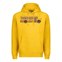 Lemon school bus Premium Hoodie - FaDigitalArtStudio