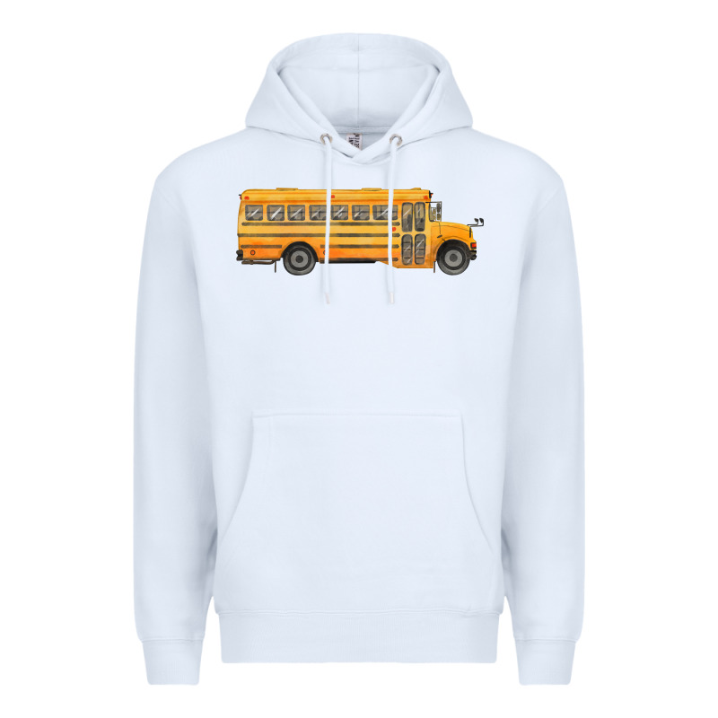 School Bus Premium Hoodie by FaDigitalArtStudio | Teevron