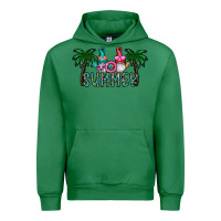 Emerald summer Urban Hoodie - CowhideDigitalArt