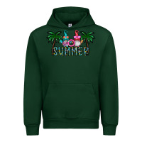 Foreset Green summer Urban Hoodie - CowhideDigitalArt