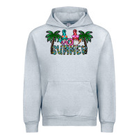 Heather Grey summer Urban Hoodie - CowhideDigitalArt