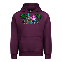 Mauve Wine summer Urban Hoodie - CowhideDigitalArt