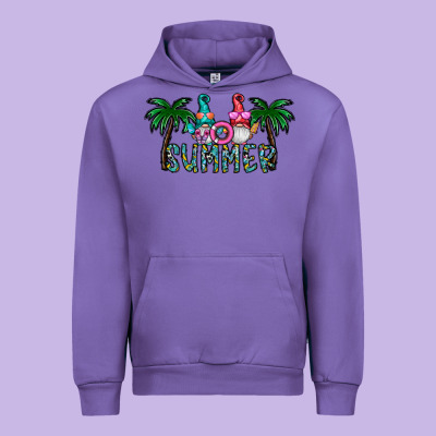 Summer Urban Hoodie Designed By Cowhidedigitalart