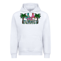 White summer Urban Hoodie - CowhideDigitalArt