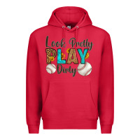 Cardinal look pretty  play dirty Premium Hoodie - HRA Design Shop