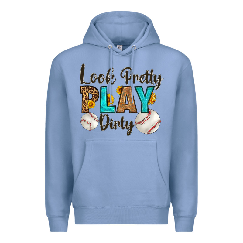 Look Pretty  Play Dirty Premium Hoodie by HRA Design Shop | Teevron