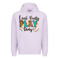 Lilac look pretty  play dirty Premium Hoodie - HRA Design Shop