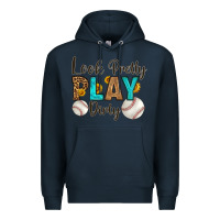 Navy look pretty  play dirty Premium Hoodie - HRA Design Shop