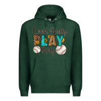 Sports Green look pretty  play dirty Premium Hoodie - HRA Design Shop