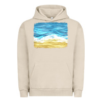 Pigment French Oak glitter beach background Urban Hoodie - HRA Design Shop
