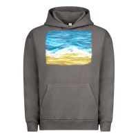 Pigment Tornado glitter beach background Urban Hoodie - HRA Design Shop