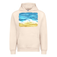 Sandshell glitter beach background Urban Hoodie - HRA Design Shop