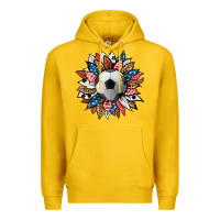 Lemon football sunflower Premium Hoodie - HRA Design Shop