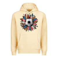 Pina Colada football sunflower Premium Hoodie - HRA Design Shop