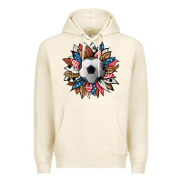 Tofu football sunflower Premium Hoodie - HRA Design Shop